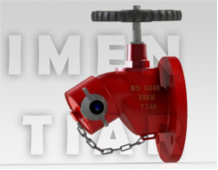 گلوب ولو / شیر بشقابی / Globe valve / مدل: TR-SG9 